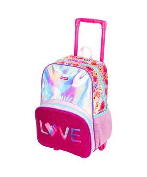 Mochila de Rodinha Grande Sestini X Love - Colorido