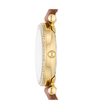 Relógio Fossil Feminino Carlie Dourado ES5297 0DN