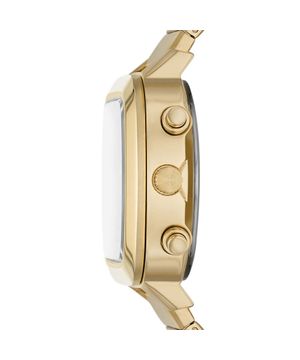 Relógio Fossil Masculino Retro Anadigital Dourado FS5889 1DN