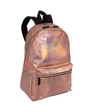 Mochila Grande Capricho 21X05 Dourada