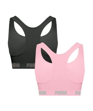 Kit 2 Tops Puma Nadador Sem Costura Feminino Colorido