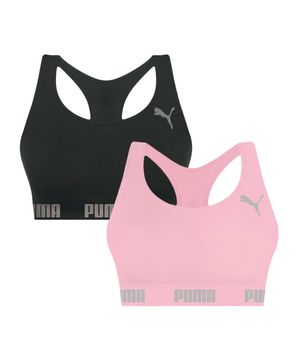 Kit 2 Tops Puma Nadador Sem Costura Feminino Colorido