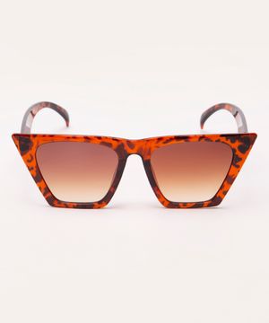 óculos de sol gatinho tartaruga clube bossa colorido