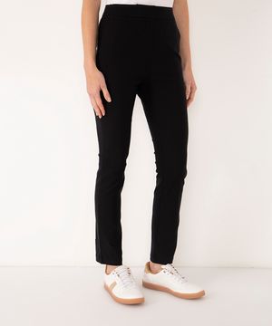 calça legging bengaline preto