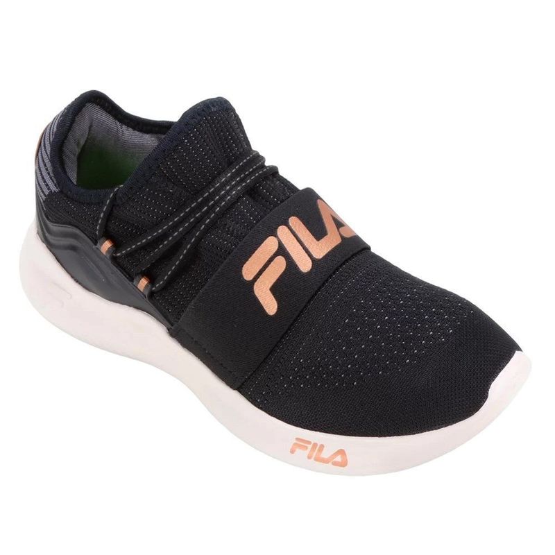 Tenis fila trend hot sale preto