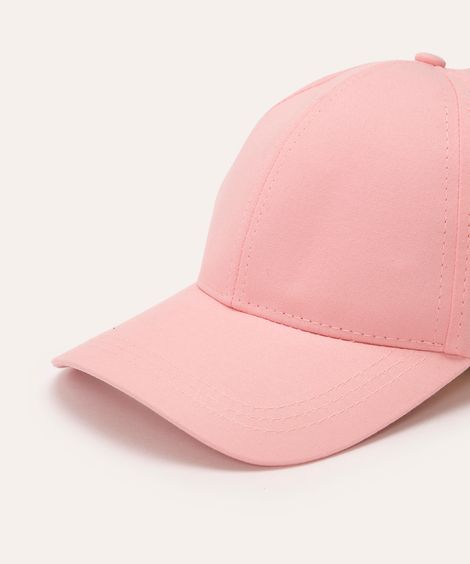 boné de sarja aba curva ROSA
