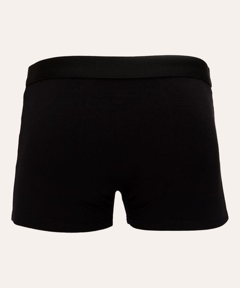 cueca boxer de algodão preta