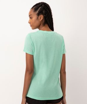 blusa esportiva ace manga curta verde flúor
