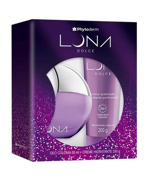 Phytoderm Luna Dolce Kit Perfume Feminino Desodorante Corporal kit