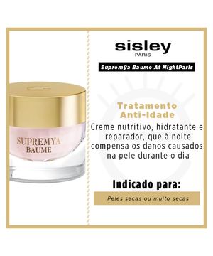 Tratamento AntiIdade Sisley Supremÿa Baume At NightParis 50ml