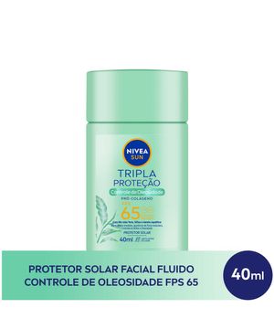 Protetor Solar Facial NIVEA Sun Tripla Proteção Controle de Oleosidade FPS65