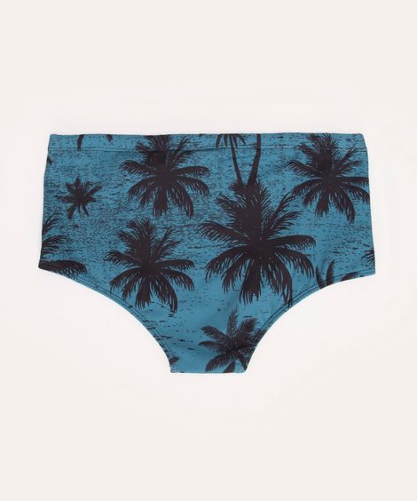 sunga coqueiros proteção uv azul
