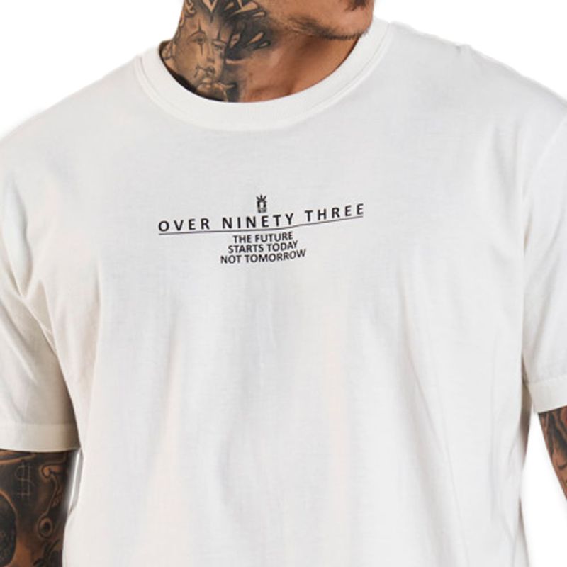 Camiseta Masculina Over Surf Get Over Branco