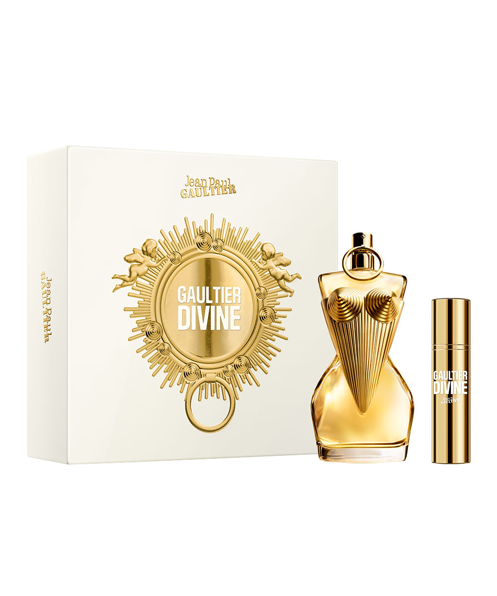 kit jean paul gaultier divine eau de parfum 100ml e megaspritzer 10ml