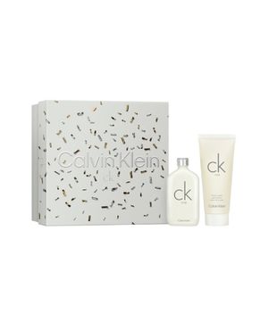 kit coffret calvin klein one eau de toilette 50ml e gel de banho 100ml - TRANSPARENT