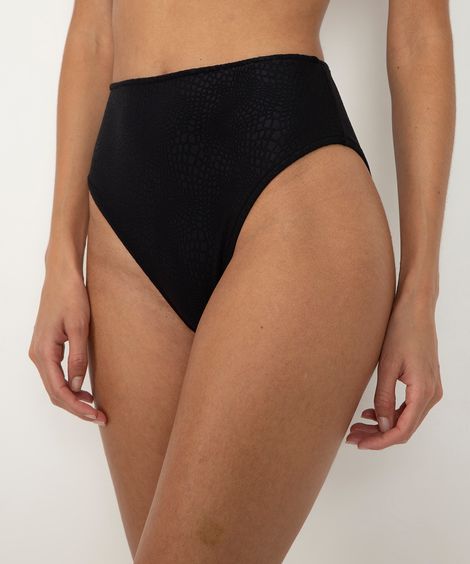 biquíni calcinha tanga hot pant e proteção uv preto