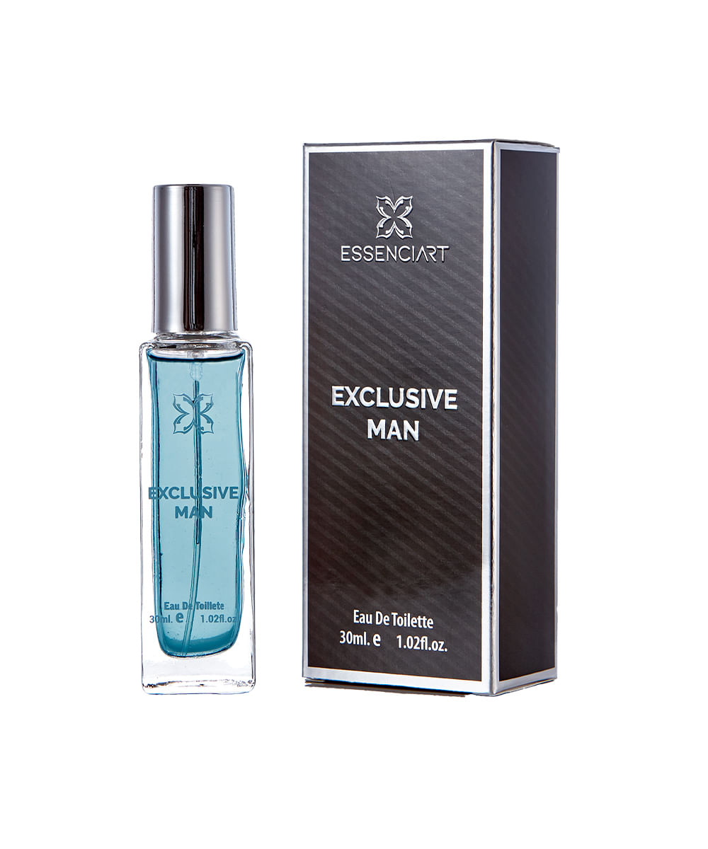 eau de toilette exclusive men essenciart masculino 30ml