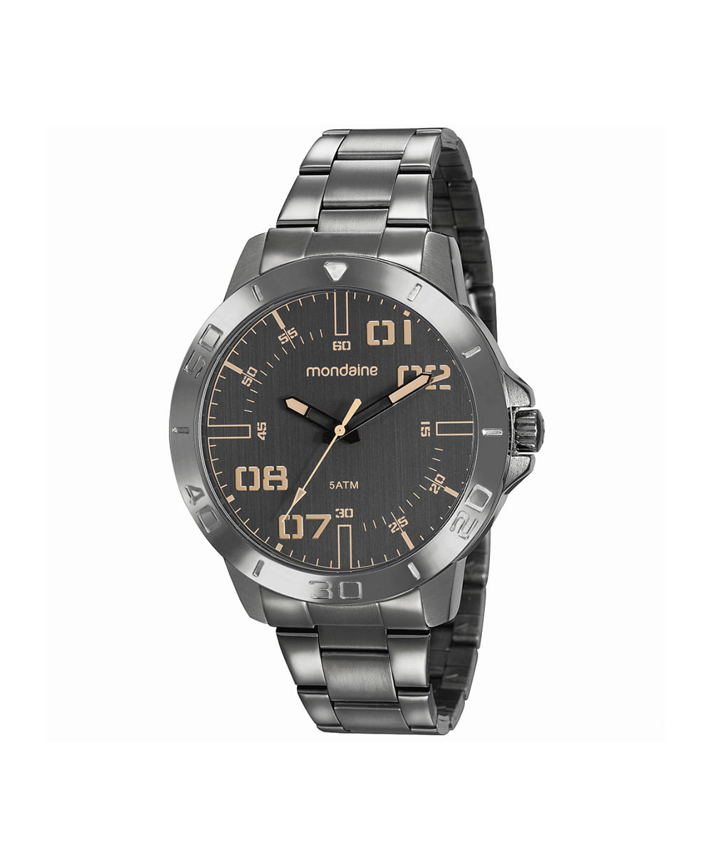 kit relógio analógico mondaine 99406GPMVSE1KE com pulseira
