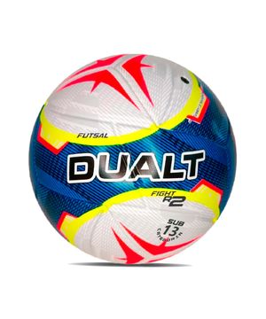 Bola de Futsal Dualt Fight R2 Sub 13 Azul/branco