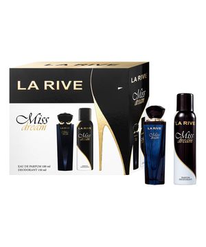 Kit La Rive Miss Dream EDT Perfume Feminino 100ml e Desodorante 150ml