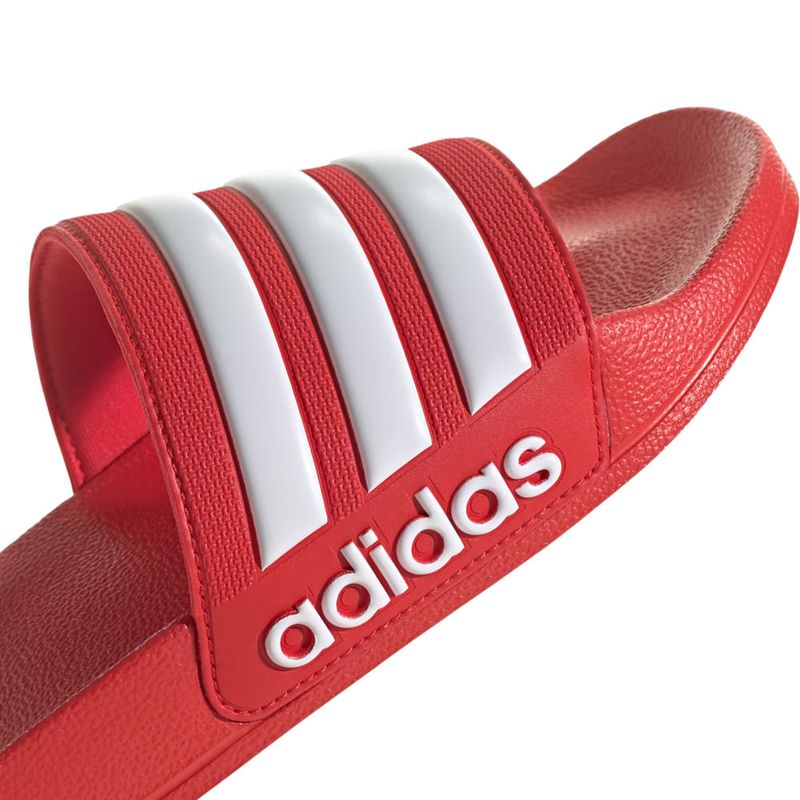 Chinelo Slide Masculino Adidas Adilette Shower Vermelho