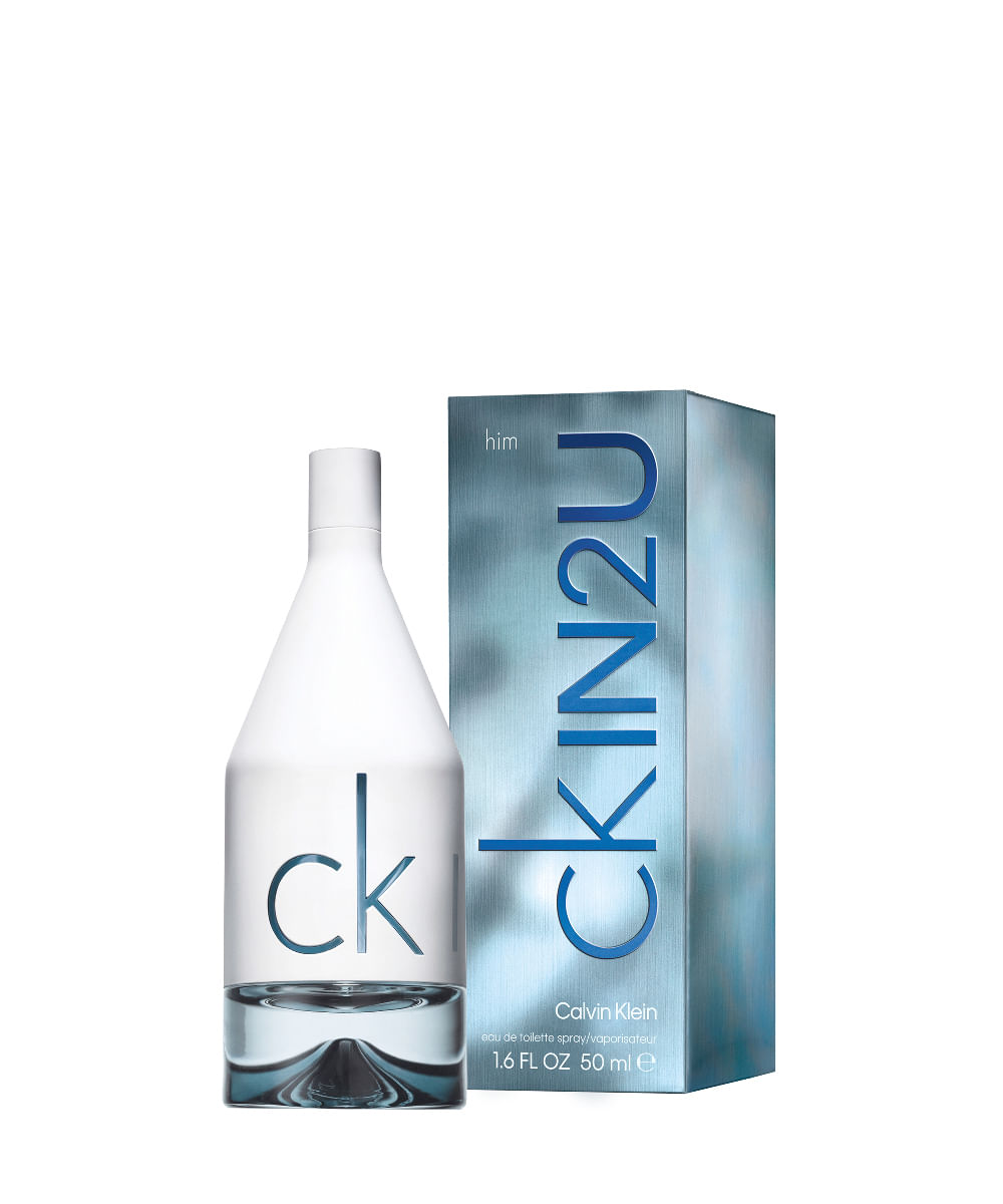 calvin klein CK IN2U eau de toilette masculino 50ml
