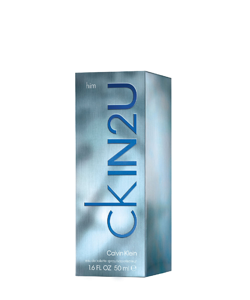 calvin klein CK IN2U eau de toilette masculino 50ml