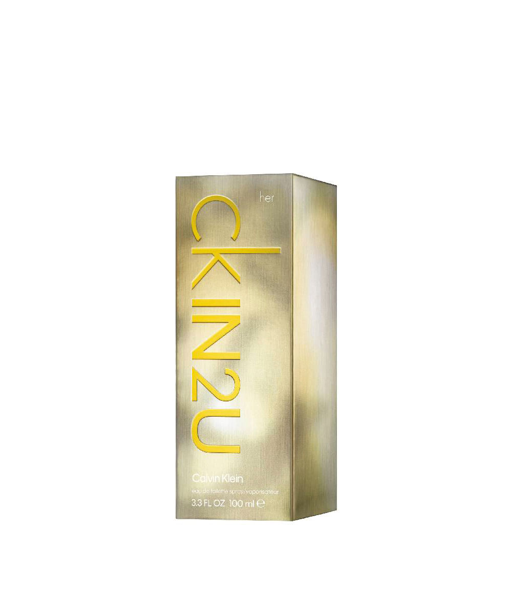 calvin klein CK IN2U eau de toilette feminino 100ml