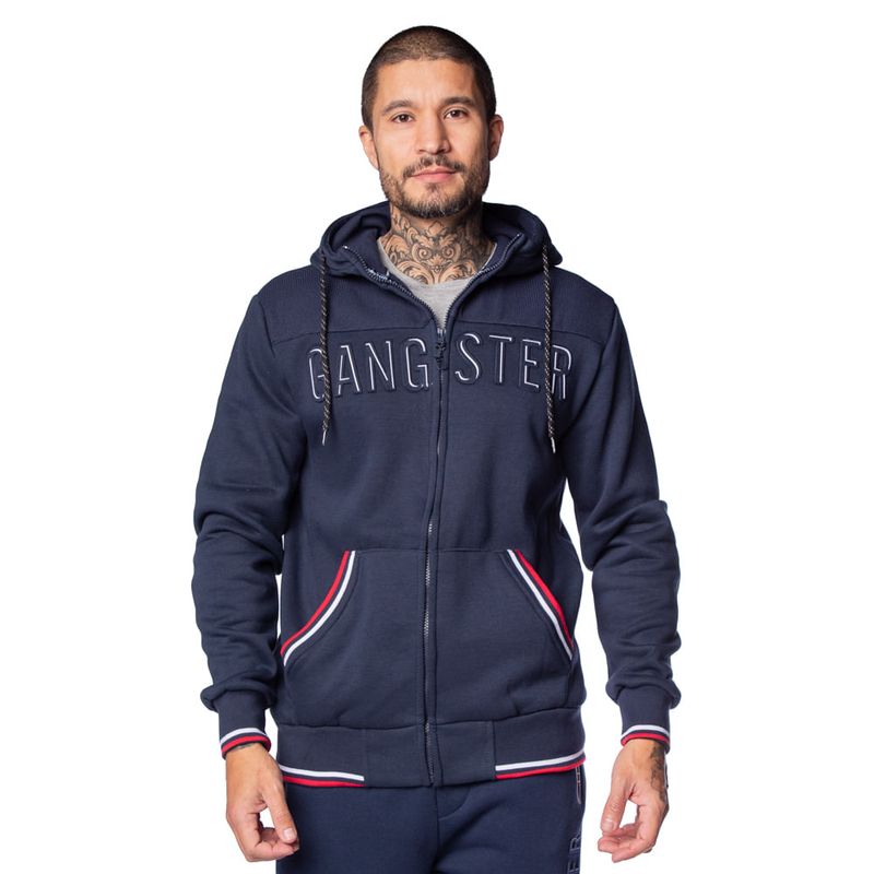 Superdry moletom com zíper estampado todo interno roupas cinza