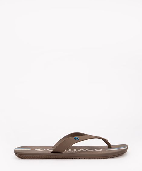 chinelo de dedo cartago atlanta marrom escuro