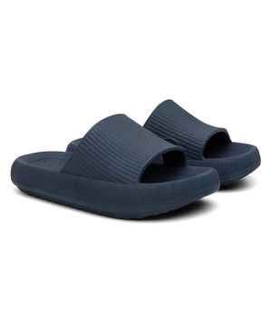 Chinelo Nuvem Unissex Slide Leve Conforto Azul Marinho