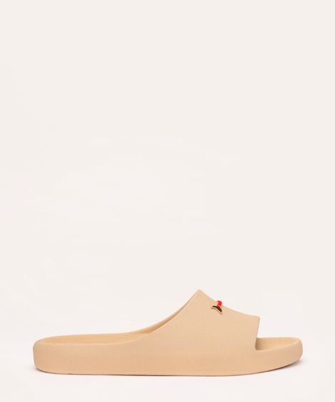 chinelo slide drip rider bege claro