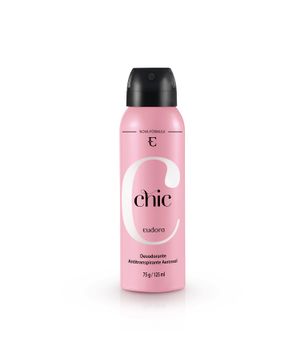 Desodorante Antitranspirante Aerosol Chic 75g/125ml