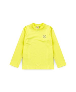 Camiseta Infantil Proteção Uv 50+ Gaivota Neon