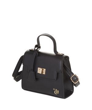 Bolsa Flat Capricho Fashion Bags Preto