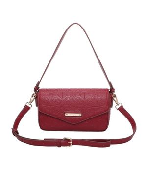 Bolsa Tiracolo Pequena Fellipe Krein Aw23 FK566 Vinho