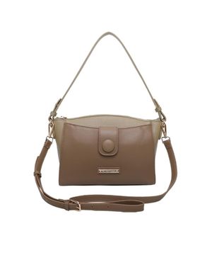 Cross Bag Média Fellipe Krein Aw23 Botão FK553 Khaki