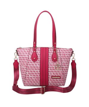 Bolsa Tote Evase Grande Fellipe Krein SS23 Monograma Pink