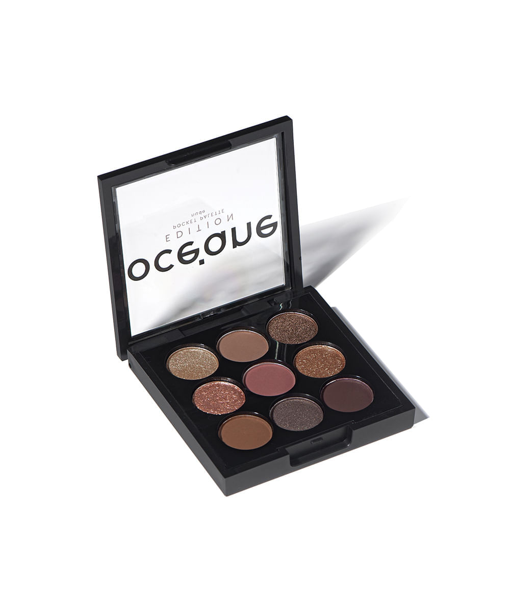 paleta de sombras edition pocket palette nude único