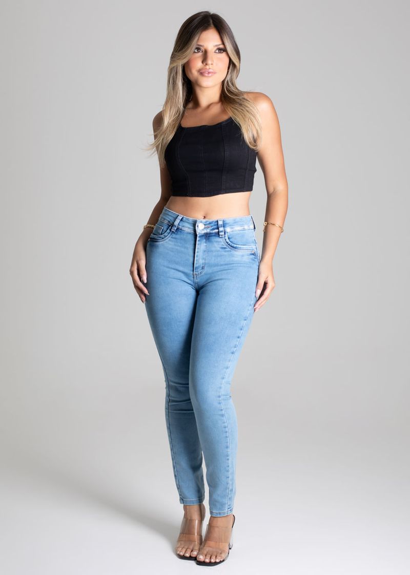 calça jeans sawary levanta bumbum 275325 - C&A