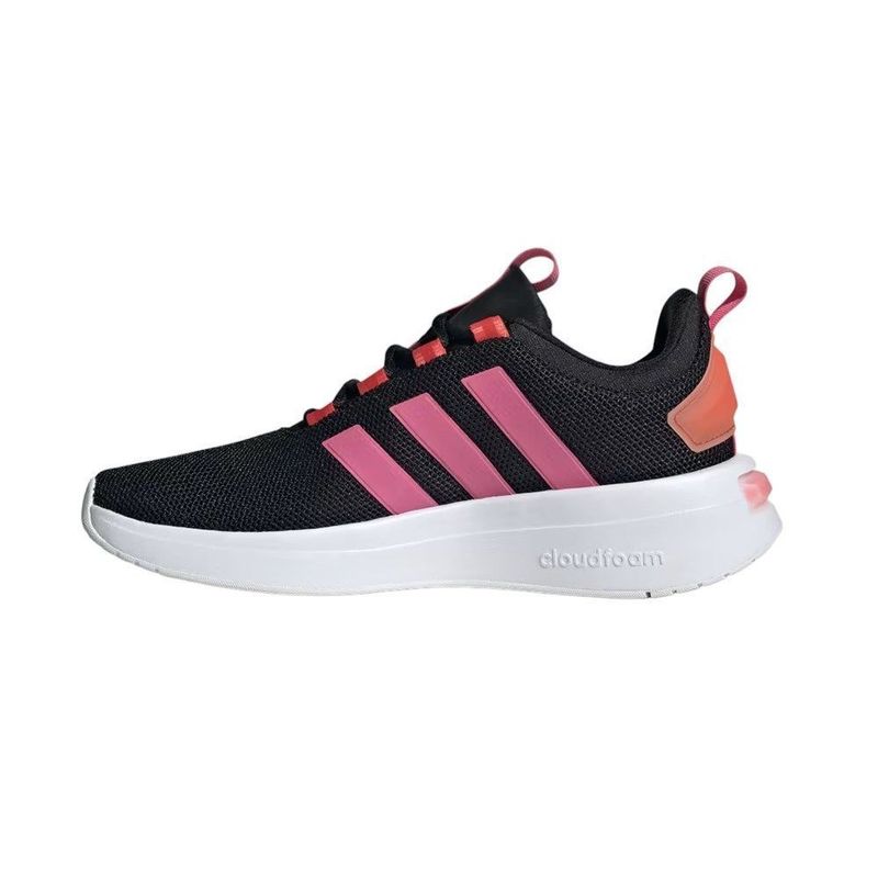 tênis adidas racer tr23 feminino preto - C&A