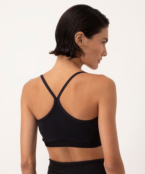 top esportivo de poliamida speed preto