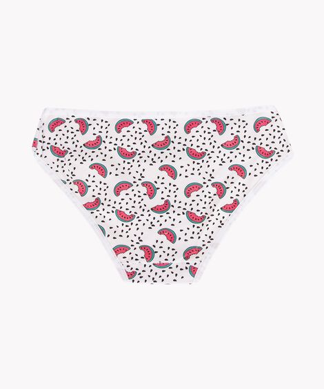 kit de 3 calcinhas infantil miss delírio multicor