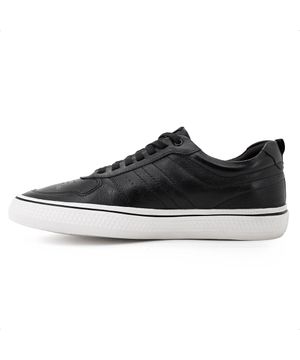 Sapatênis Democrata Denim Fender Masculino 3 Pares de Meias Preto