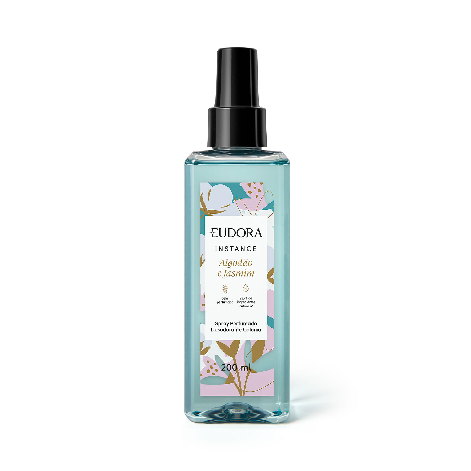Perfume Eudora Instance Algodão e Jasmim 200ml Unico