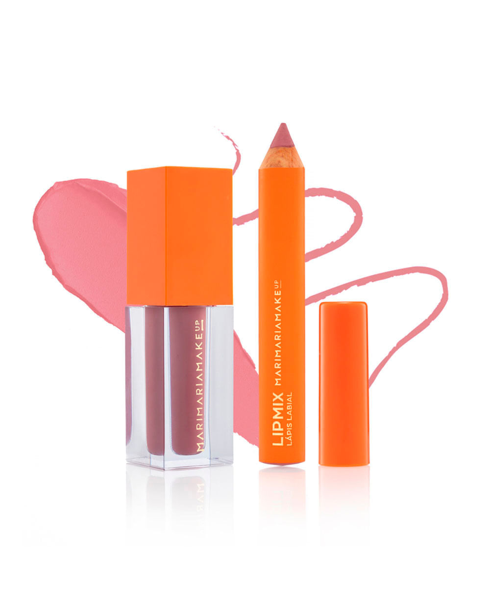 Kit Lip Mix Mari Maria Rose Nude único