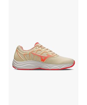 Tênis Mizuno Jet 6 Corrida Feminino Bege