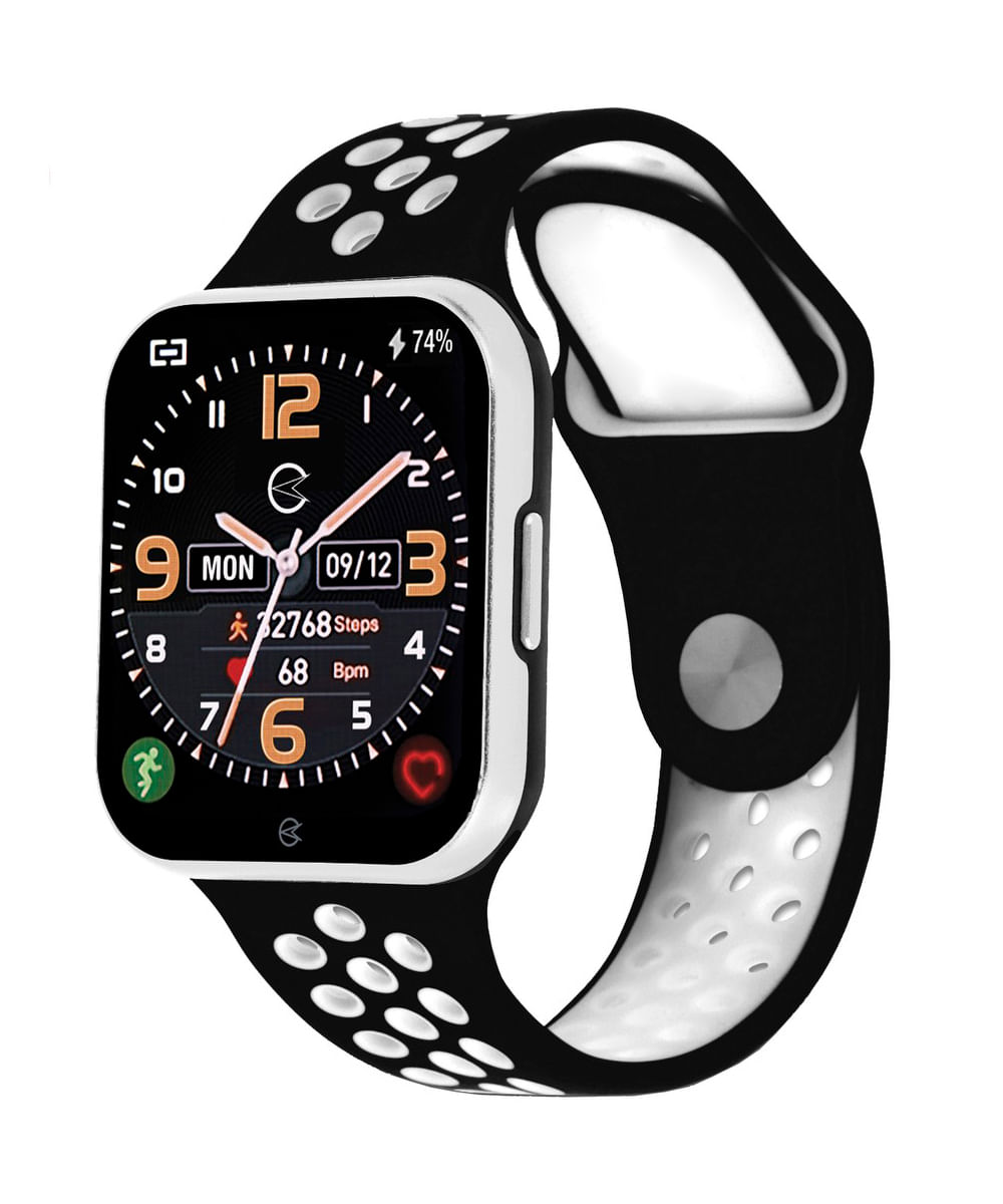 relógio smartwatch champion ch50006p preto - C&A