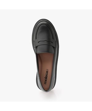 Mocassim Tradicional Tratorado Feminino Preto