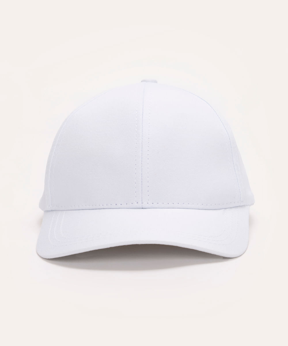 boné de sarja aba curva BRANCO